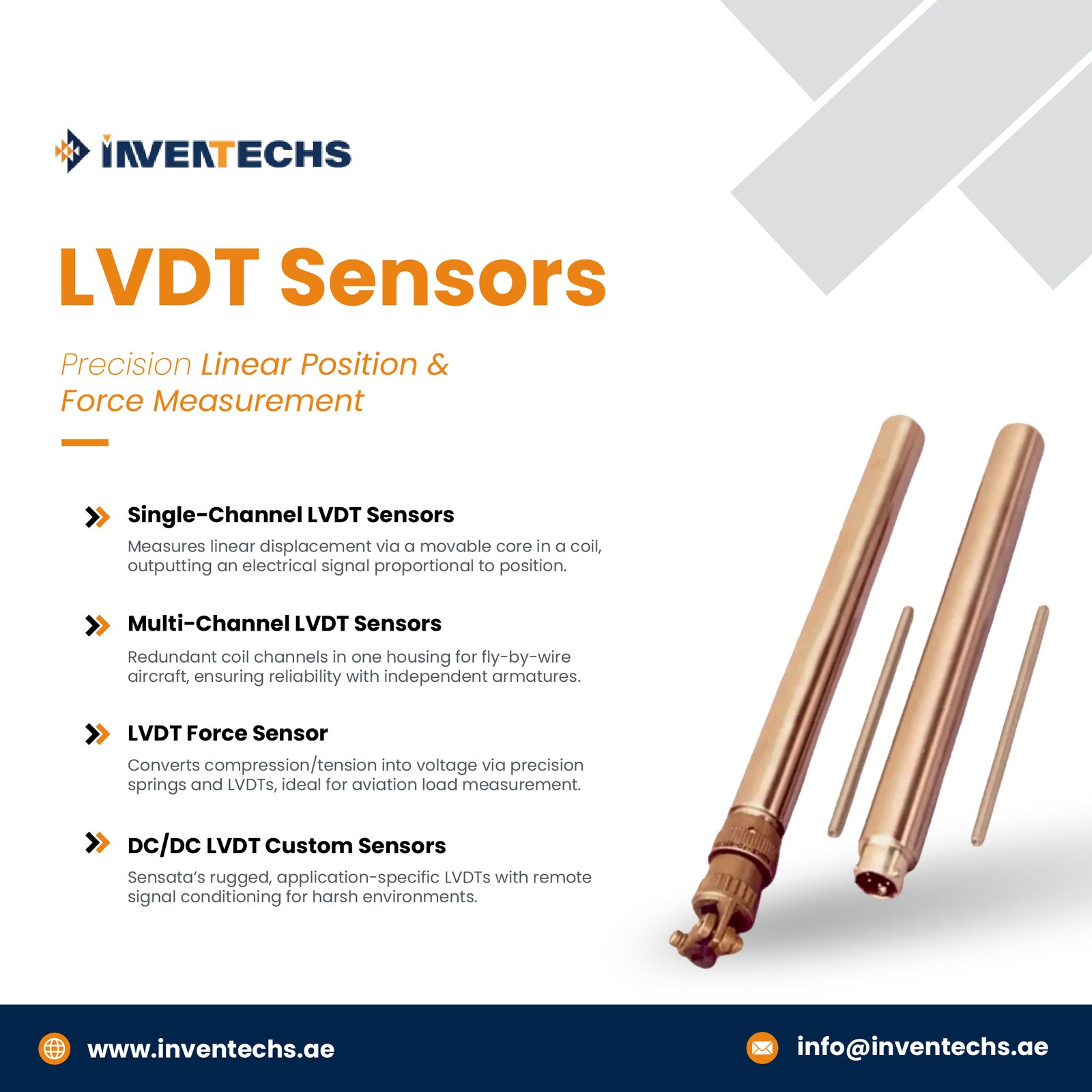 Kavlico LVDT Sensors: Precision You Can Trust