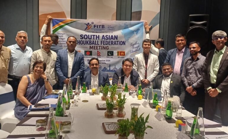 Indian Tchoukball Federations Convene in New Delhi to Advance Regional Cooperation and Sporting Development